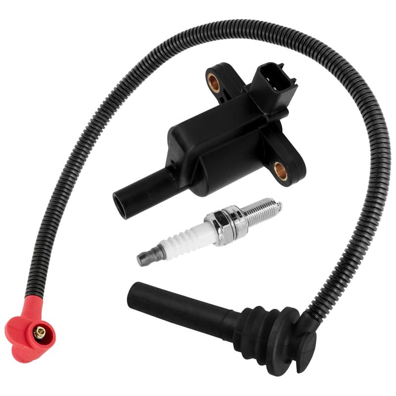 Caltric Ignition Coil & Spark Plug For Polaris Ranger Crew 570 2016-2025