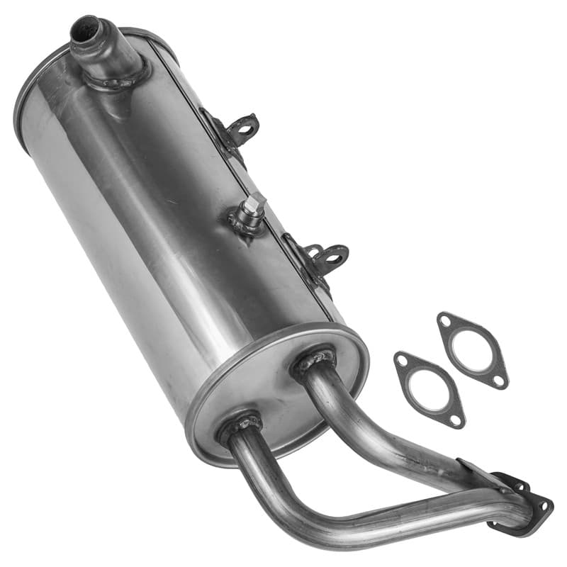 Exhaust Muffler For Kawasaki Mule 2500 2510 KAF620 1994-2000 / 2520 Turf 1995-00