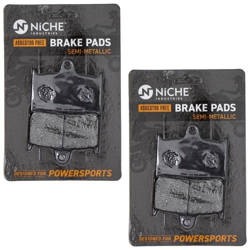 NICHE Brake Pad Set for BMW Bandit 1200 RF900R Front Semi-Metallic 2 Pack
