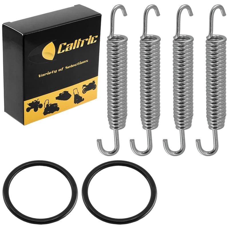 Exhaust Muffler Tension Springs & O-Ring For Yamaha Banshee YFZ350 1987-2006