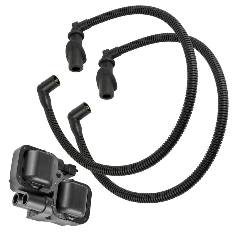 Ignition Coil w/ Spark Plug Wire For Polaris RZR / RZR S / RZR 4 800 EFI 2009-10