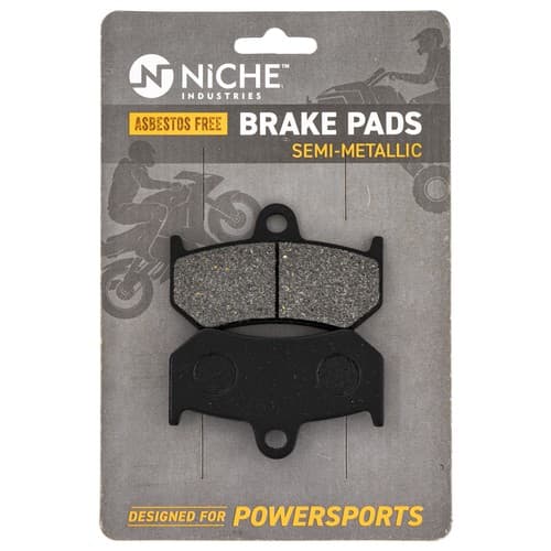 NICHE Brake Pad Set for Yamaha Apex FX Nytro RX1 RS Vector Rear Semi-Metallic