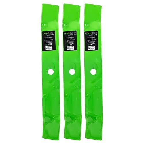 LawnRAZOR Blade for John Deere Z425 Z445 X320 54 Inch M145516 Mulching 3 Pack