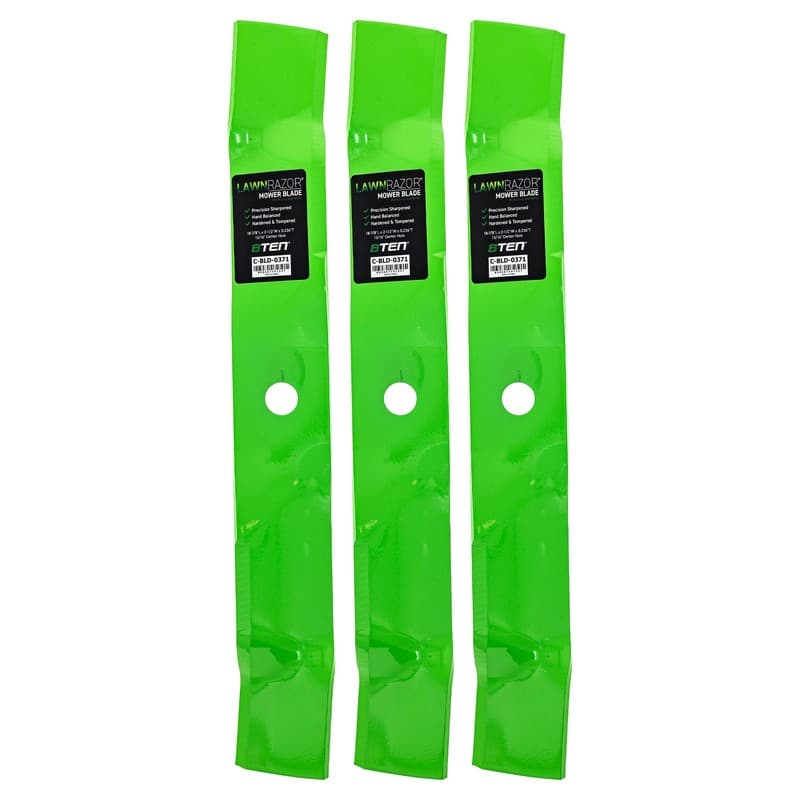 LawnRAZOR Blade for John Deere Z425 Z445 X320 54 Inch M145516 Mulching 3 Pack
