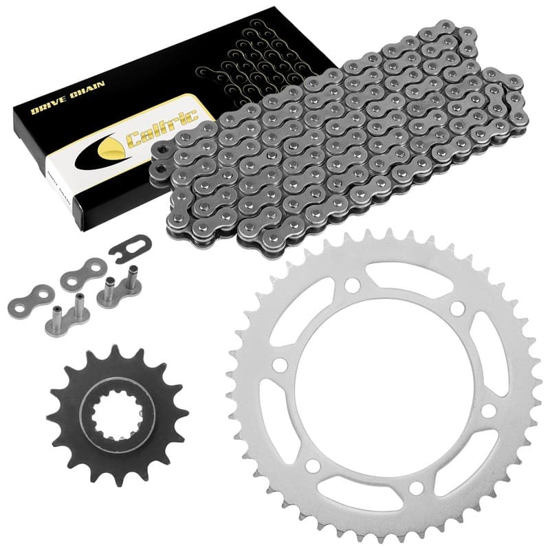 Drive Chain And Front Rear Sprockets Kit For Honda CBR600F4I 2001 2002 2003-2006