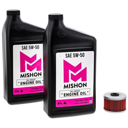 MISHON Engine Oil Change Kit for Polaris Predator 500 Outlaw 500 ATV
