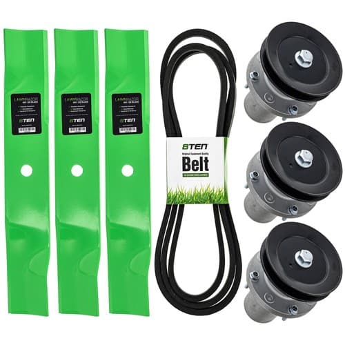 8TEN Blade Spindle Belt Kit for Cub Cadet PRO Z 154-S 942-04416 918-07416