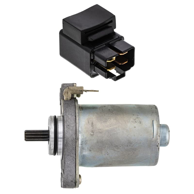 NICHE Starter Motor Solenoid Kit for Yamaha Zuma Jog Vino 50 Scooter