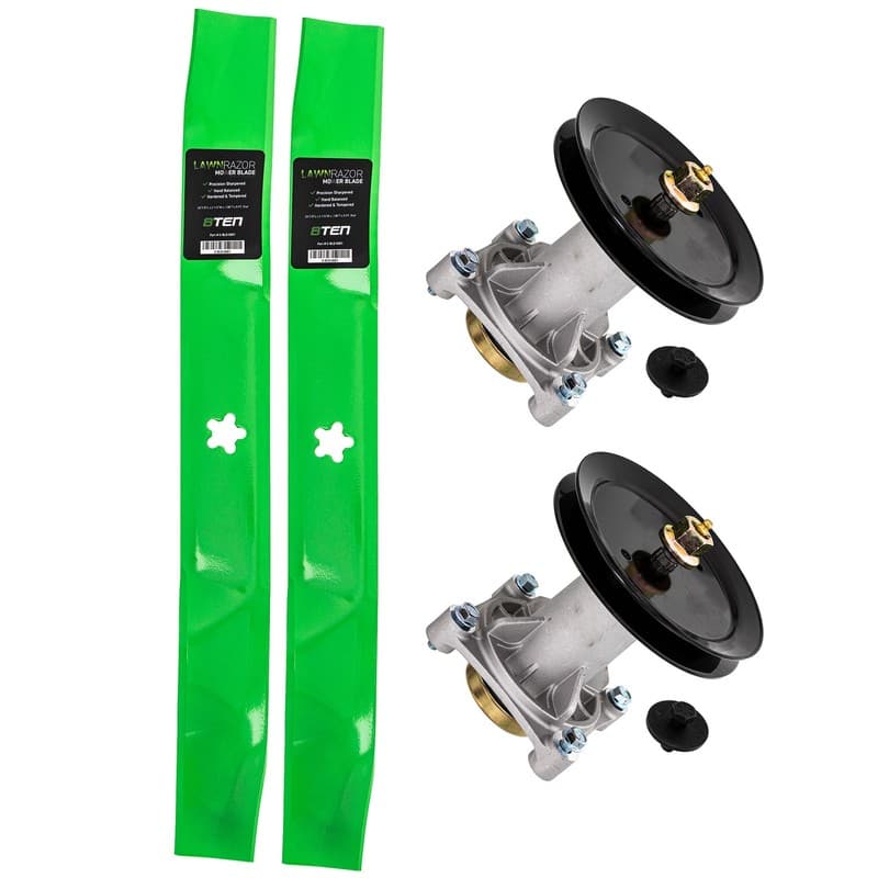 8TEN Deck Blade Spindle Kit for AYP Husqvarna YTH2042 YTA18542 42-Inch 587819701