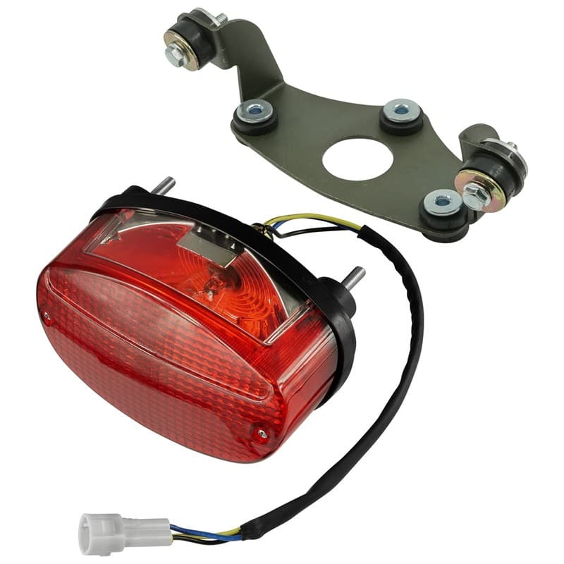 Rear Brake Taillight w/ Bracket Assembly For Yamaha Raptor 660R YFM660R 2002-05