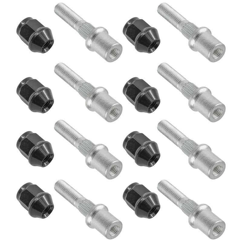 Caltric 250100184 250300642 Front And Rear Wheel Nut And Bolts For Can-Am