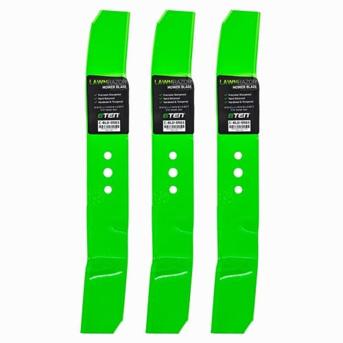 LawnRAZOR Blade for Husqvarma R18 R216 R220T R320 504188201 Mulching 3 Pack