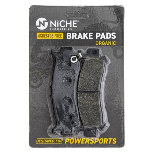 NICHE Brake Pad Set for Honda 06452-HL4-A01 Front Right Organic Pioneer 1000 5