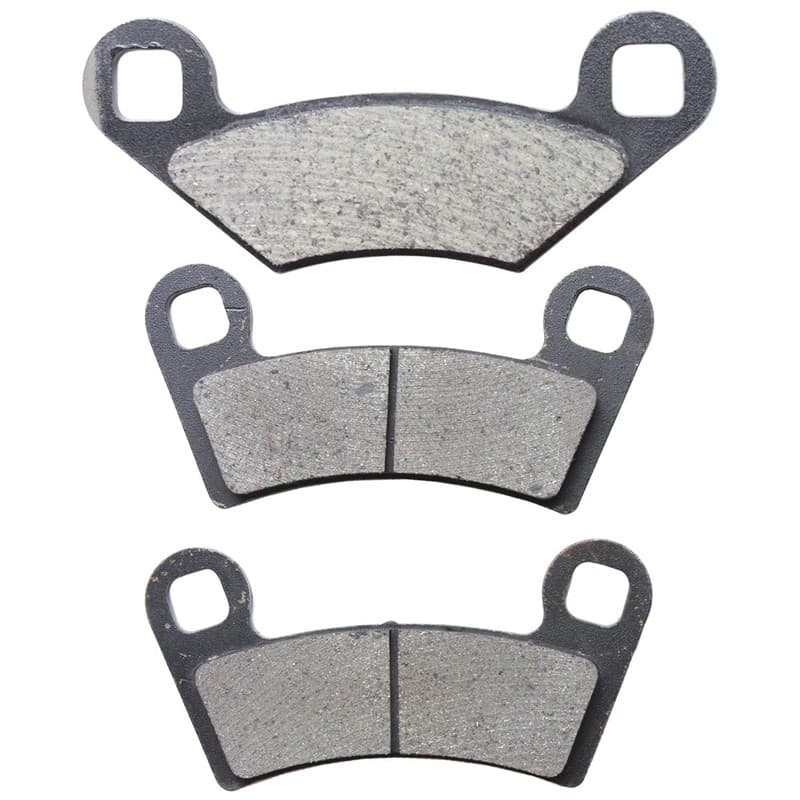 Front & Rear Semi-Metallic Brake Pads Set for Polaris Trail Boss Outlaw
