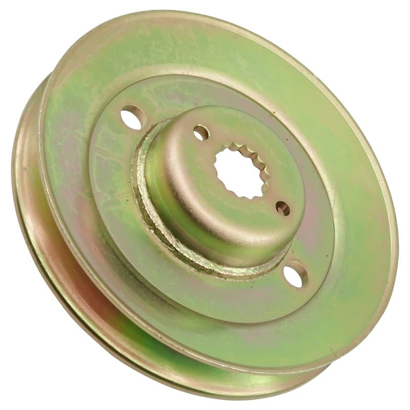 Caltric  Spindle Pulley For John Deere Z425 Z435 Z445  54" 48" M163464 M154394