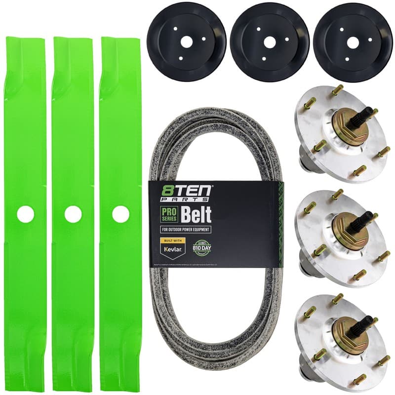 8TEN Blade Spindle Belt Kit for Exmark Lazer Z X-Series 60-Inch 103-6403-S