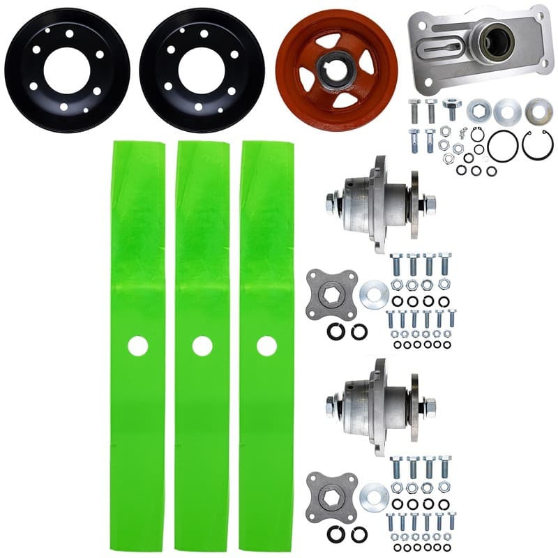 8TEN Blade Spindle Kit for Kubota B7500DT B7500HSD RCK54-75B 54-Inch K5351-34330