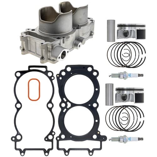 NICHE Cylinder Piston Gasket Kit for Polaris RZR XP Turbo S R 4 5253037 (93mm)