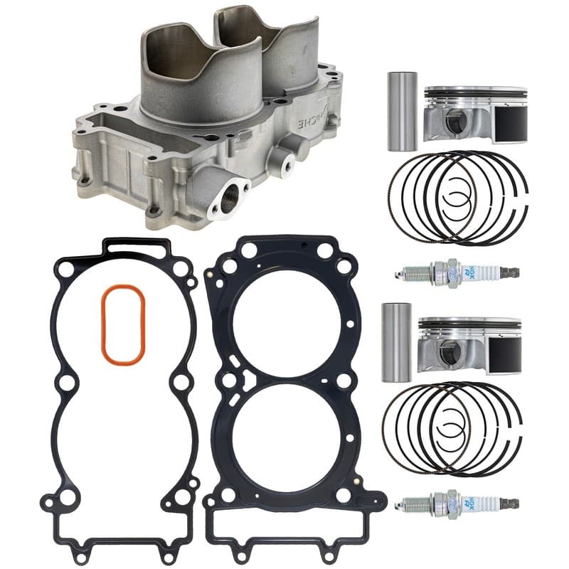 NICHE Cylinder Piston Gasket Kit for Polaris RZR XP Turbo S R 4 5253037 (93mm)