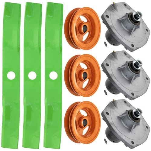 8TEN Blade Spindle Kit for Kubota RCK60RP-1500Z 60-inch K5647-92340 K5647-34510