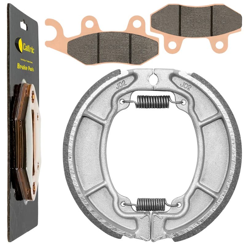 Front Brake Pads & Rear Brake Shoes for Honda CMX250C CMX250X Rebel 2005-2016