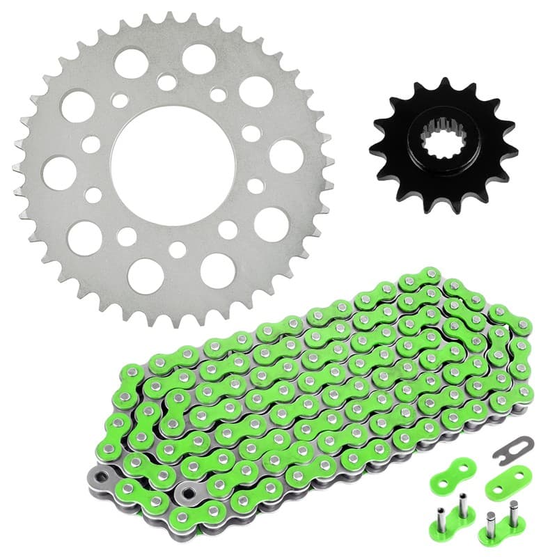 Celox Green Drive Chain & Sprockets Kit fits Honda CB500 CB 500 CB-500 1994-2003