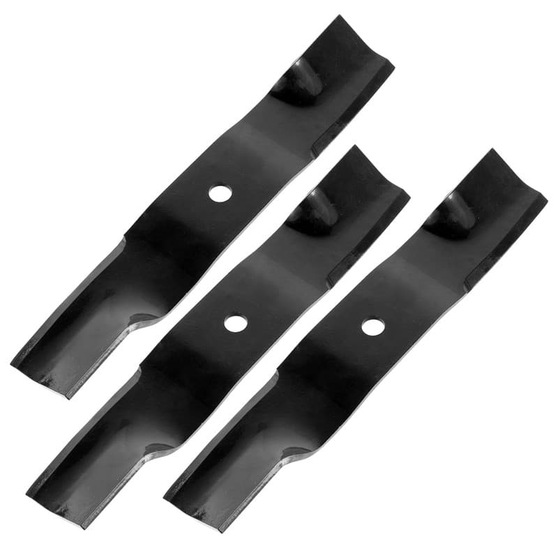 14 1/2 inch x 5/8" Circle Hole 42" Deck Rolled Lift Blade For Ariens Gravely