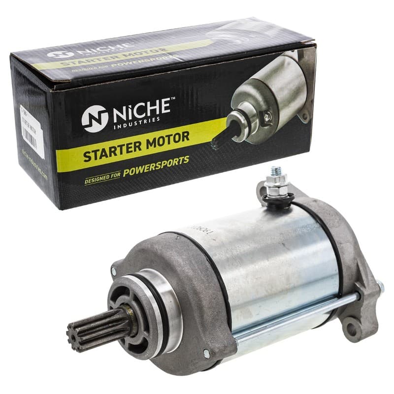 NICHE Starter Motor Assembly for Arctic Cat 400 Prowler XT 650 Suzuki Vinson 500