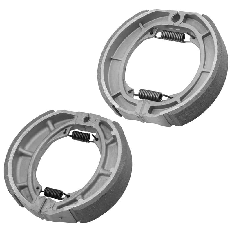 Front & Rear Brake Shoes for Suzuki RM250 Rm370 Rm400 1976 1977 1978