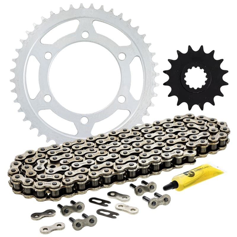 Sprocket Chain Set for Yamaha FZ1 Fazer FZS1000 16/44 Tooth 530 Rear Front