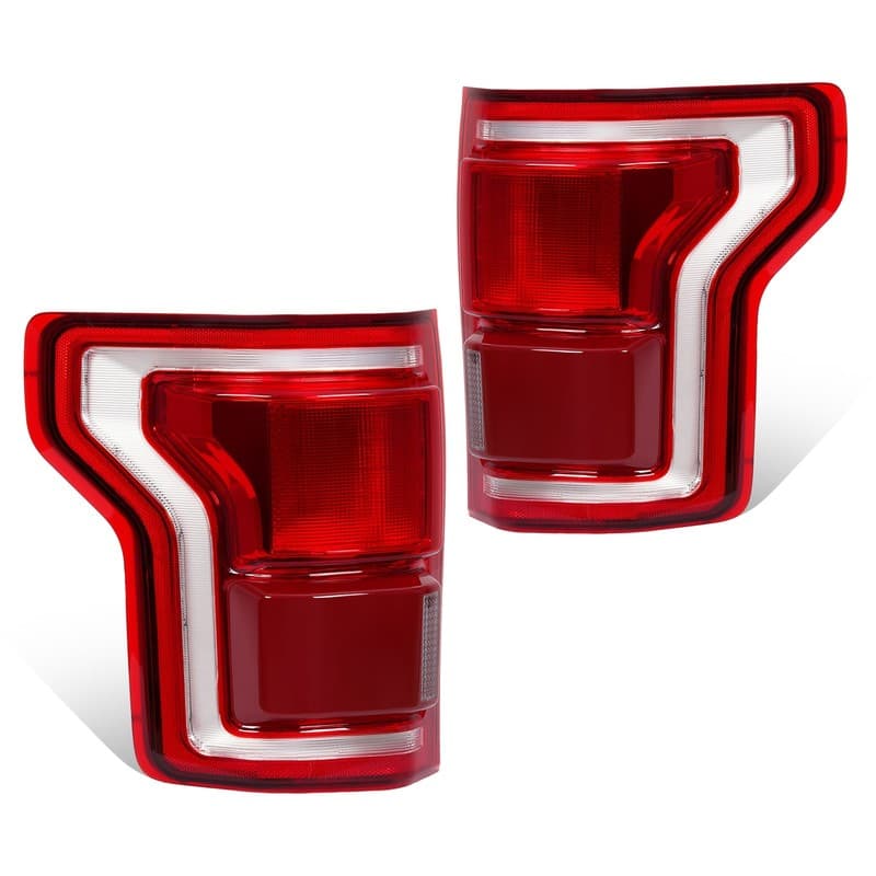 For Ford F150 F-150 2015 2016 217 Rear LED Tail Lights Lamps w/Blind Spot 15-17