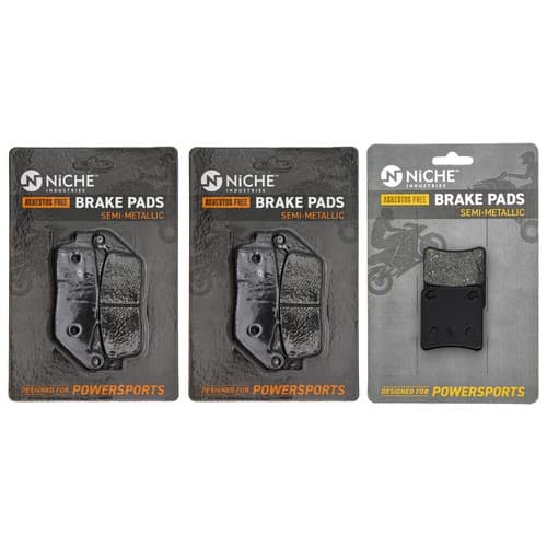 Brake and Parking Pad Set for Honda NC700XD CTX700D NM4 Front Rear Semi-Metallic