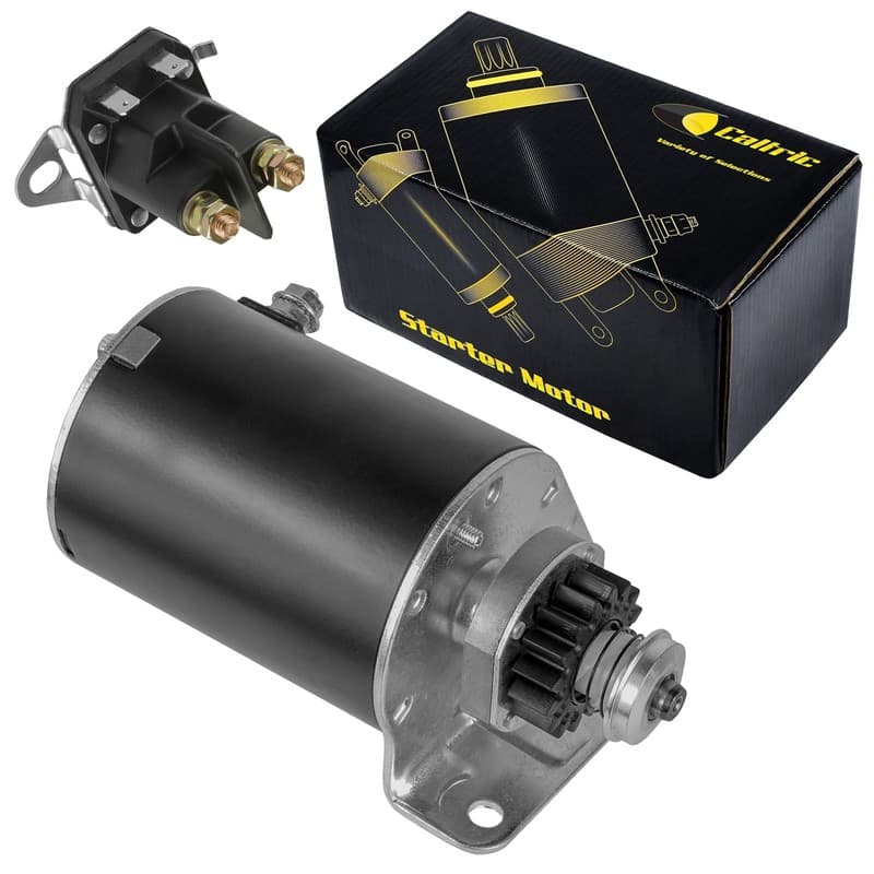 Starter & Solenoid for Husqvarna YTH2242 YTH2348 YTH22V42 YTH22V46