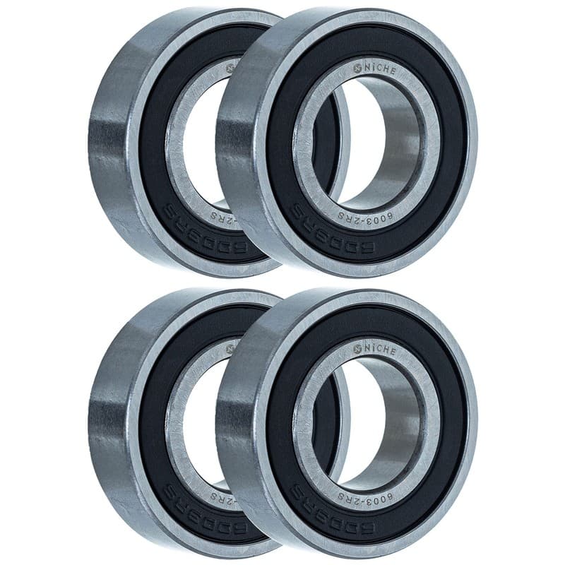 NICHE Wheel Bearing for Yamaha Breeze 125 Honda SporTrax 90 17x35x10 4 Pack