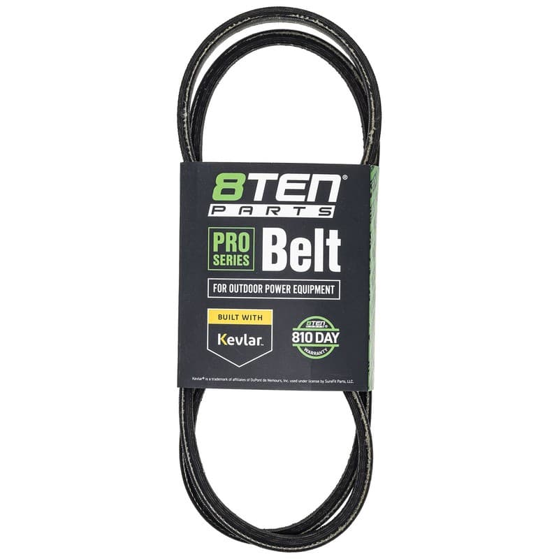 8TEN Belt with Kevlar for John Deere GT242 GT262 GT275 48-Inch M110312 65 x 1/2