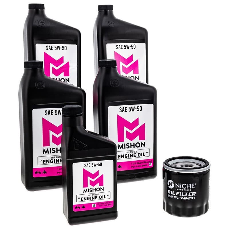 MISHON Engine Oil Change Kit for Polaris Ranger XD 1500 Crew NorthStar UTV