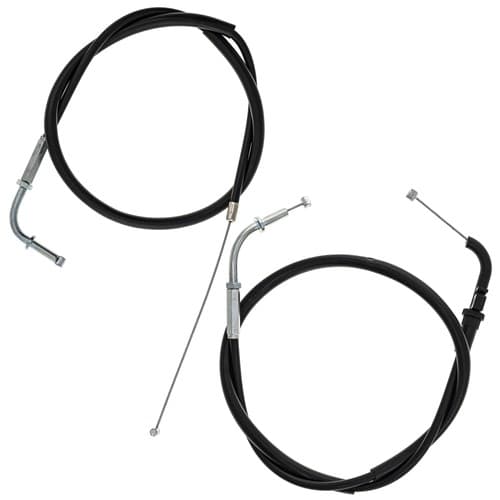 NICHE Push Pull Throttle Cable Set Kawasaki Ninja ZX6 ZX6R ZX600 54012-1395