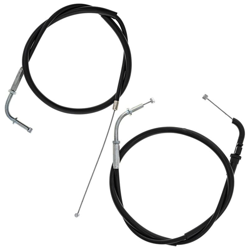 NICHE Push Pull Throttle Cable Set Kawasaki Ninja ZX6 ZX6R ZX600 54012-1395