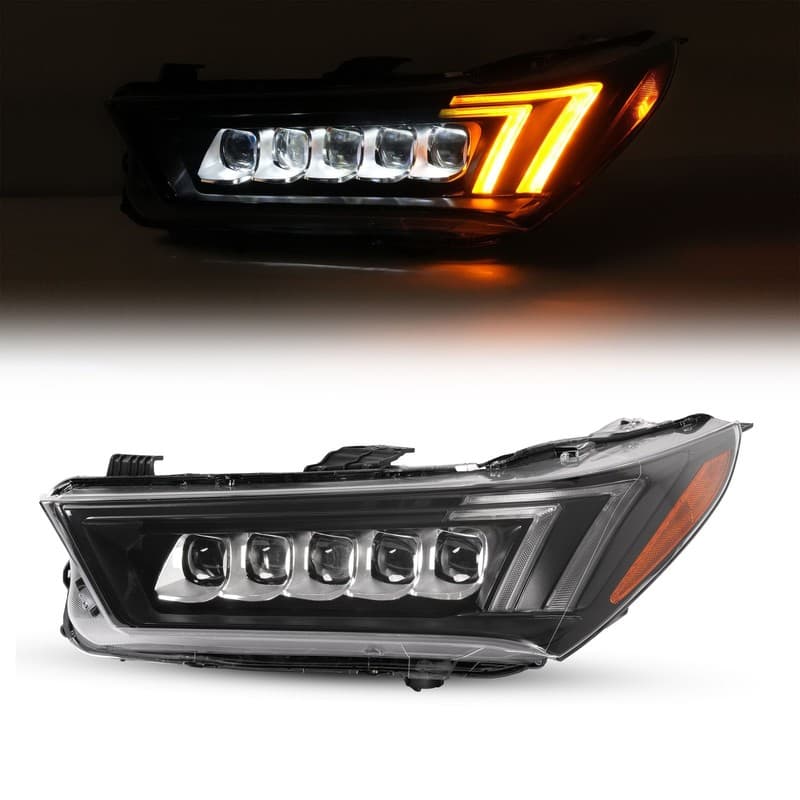 Driver Left Side FULL LED Headlight For Acura MDX 2017-2020 w/ Bulbs A-Spec