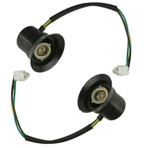 2x Headlight Socket Cord For Yamaha GRIZZLY 350 YFM350 2008-2014