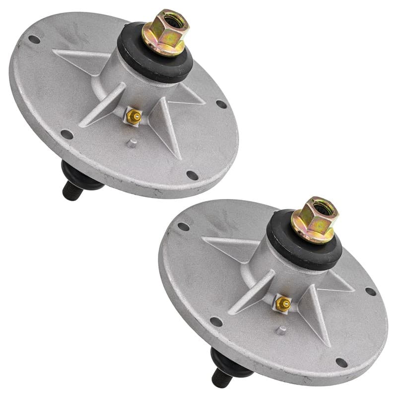 Deck Spindle Set for Poulan 4000 92574 492574 492574MA 20551 90905 24385 2-Pack