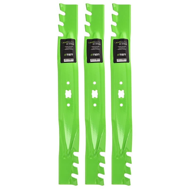 LawnRAZOR Toothed Blade for Craftsman M250 M215 M110 M230 M320 M210 145B 3-Pack