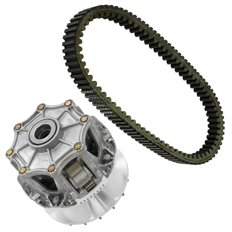 Primary Drive Clutch & Aramid Belt For Kawasaki Brute Force 750 KVF750 2012-26