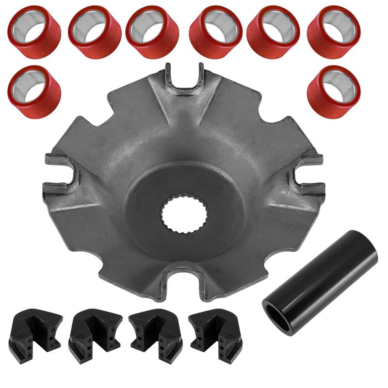 Moveable Plate w/Damper Roller Spacer for Arctic Cat Prowler HDX 700 4x4 11-2016