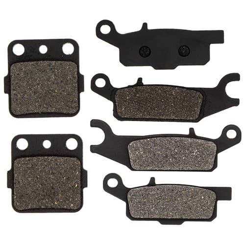 NICHE Brake Pad Kit for Yamaha Raptor 250 4D3-W0045-10-00 Complete Semi-Metallic