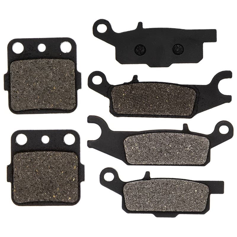 NICHE Brake Pad Kit for Yamaha Raptor 250 4D3-W0045-10-00 Complete Semi-Metallic