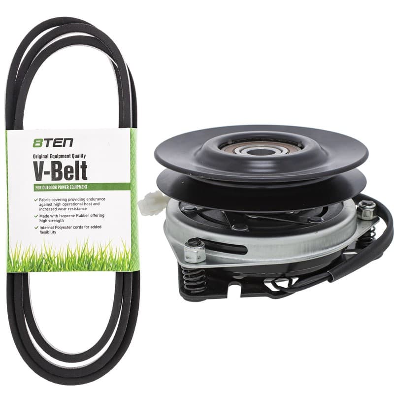 8TEN PTO Clutch Belt Kit for Husqvarna 2042LS 144959 532179355 532144959