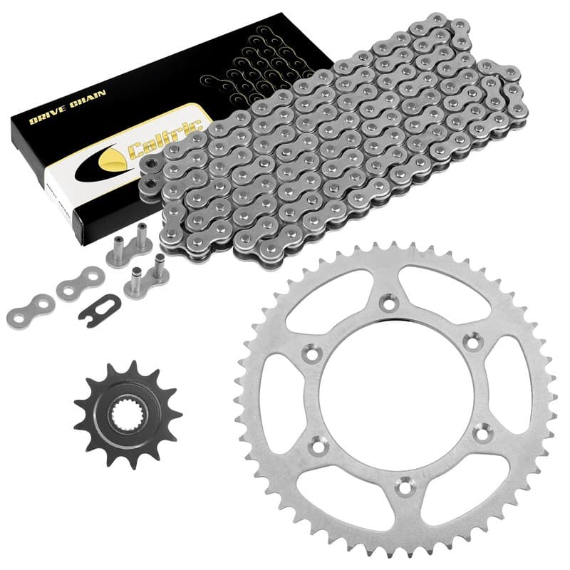 Drive Chain & Sprockets Kit for Honda CR125R 1987-2003 Steel