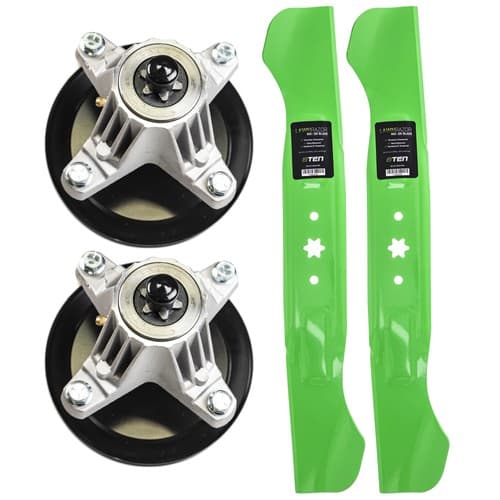 Deck Spindle & Mower Blade Kit for Craftsman T8200 T3100 T240 T8600 T2800 T225