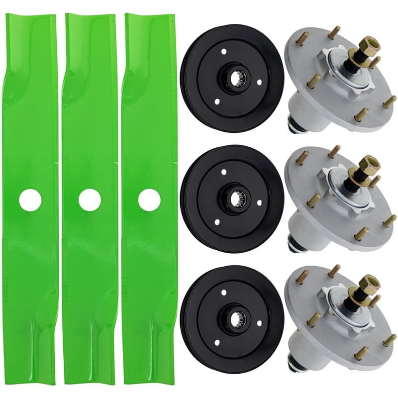 8TEN Blade Spindle Kit for Exmark Lazer Z E-Series 48-Inch 103-6381-S 116-3344